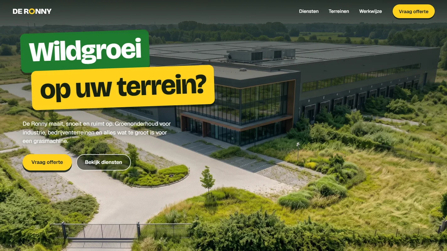 Startpagina van deronny.be